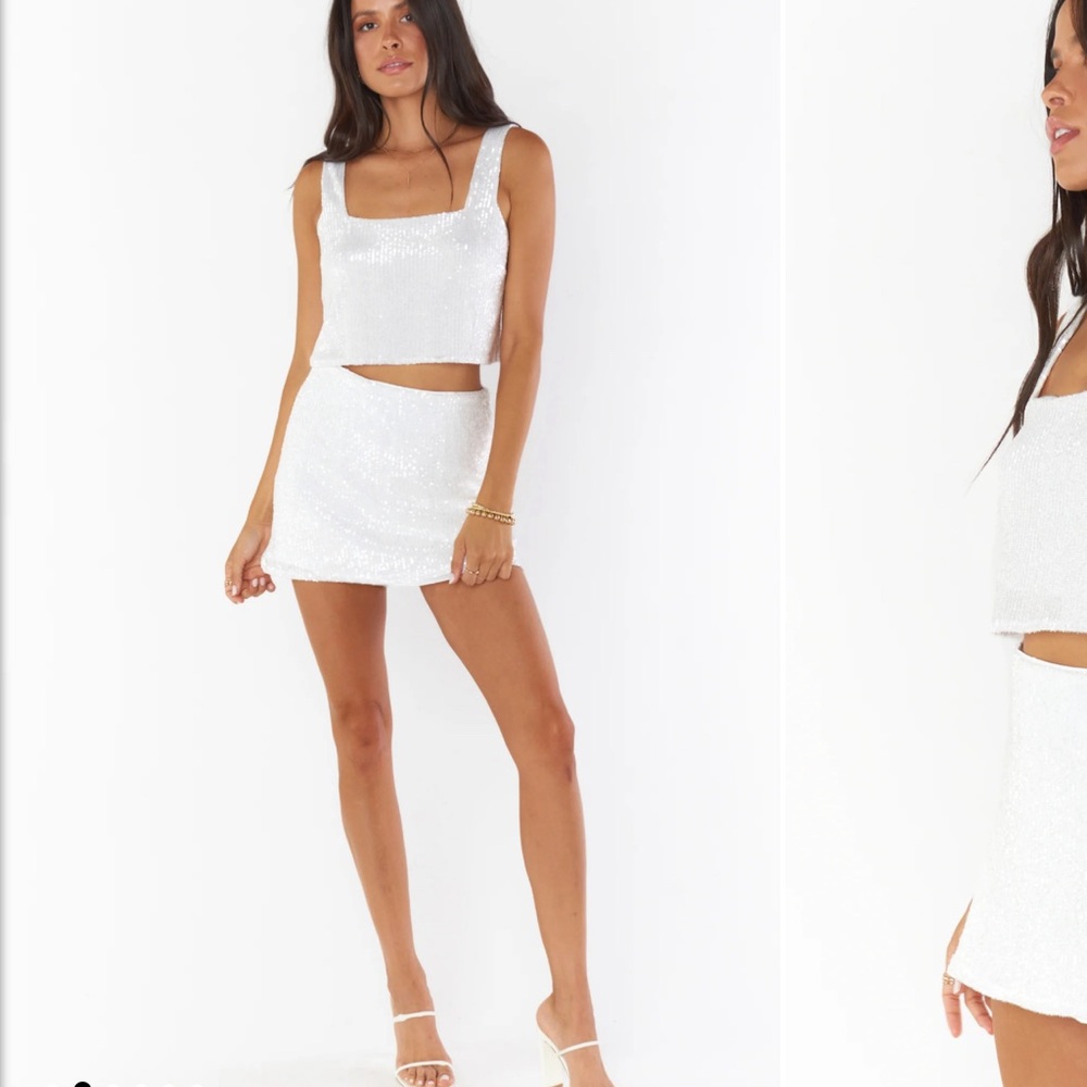 Show Me Your Mumu All Night Skort & Tara Crop Top Set